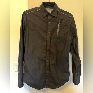 G-Star black button up - S